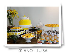 mesa&afins - Aniversário: 01 ano, Luisa