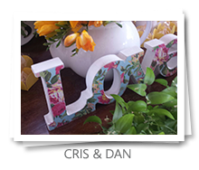 mesa&afins - Casamento: Cris & Dan