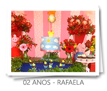 mesa&afins - Aniversário: 02 anos, Rafaela